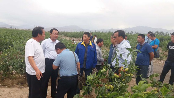 内蒙古阿拉善盟阿右旗节水浇灌考察团到集团公司旅行考察 - 威廉希尔williamhill新闻 - 新闻中心 - 考察团,nbsp,考察,公司,集团公司,节水浇灌,行在,威廉希尔williamhill,节水