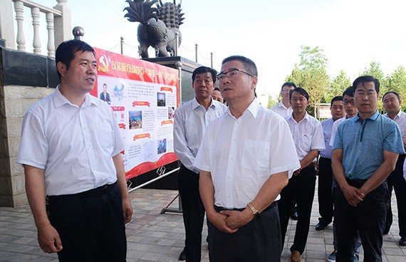 酒泉市委书记康军到威廉希尔williamhill节水集团调研非公企业党建事情 - 威廉希尔williamhill新闻 - 新闻中心 - nbsp,康军,公司,威廉希尔williamhill,节水,酒泉,党建事情,集团,党建