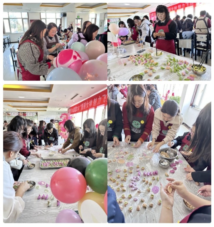 漂亮女神 魅力飞扬| 威廉希尔williamhill节水集团庆祝三八妇女节开展系列创意活动 - 党团工妇 - 集团文化 - 活动,创意,节水,威廉希尔williamhill,女神,集团,饺子,女性,魅力
